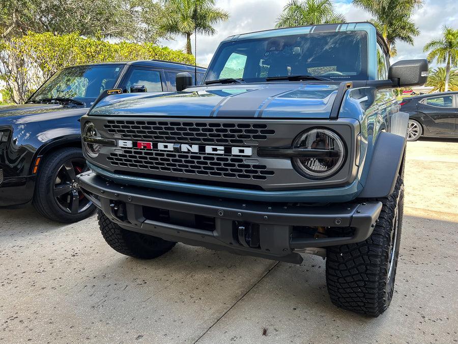 R Grille Overlay - 2021+ Bronco – StickerFab