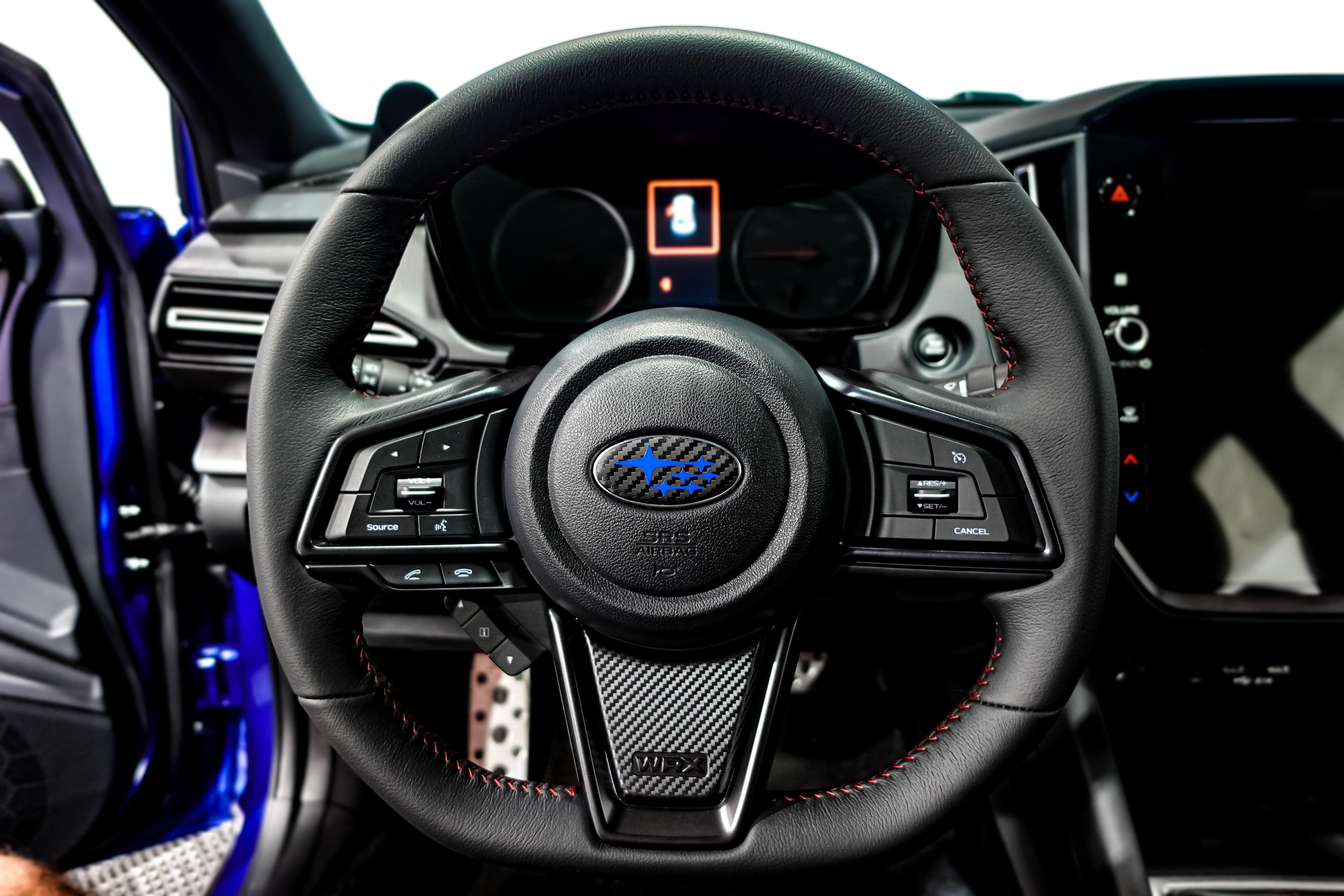 Steering Wheel Emblem Overlay - 2022+ WRX