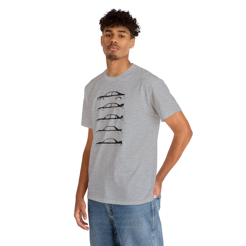 Subie Sedans Silhouette Shirt - WRX - StickerFab