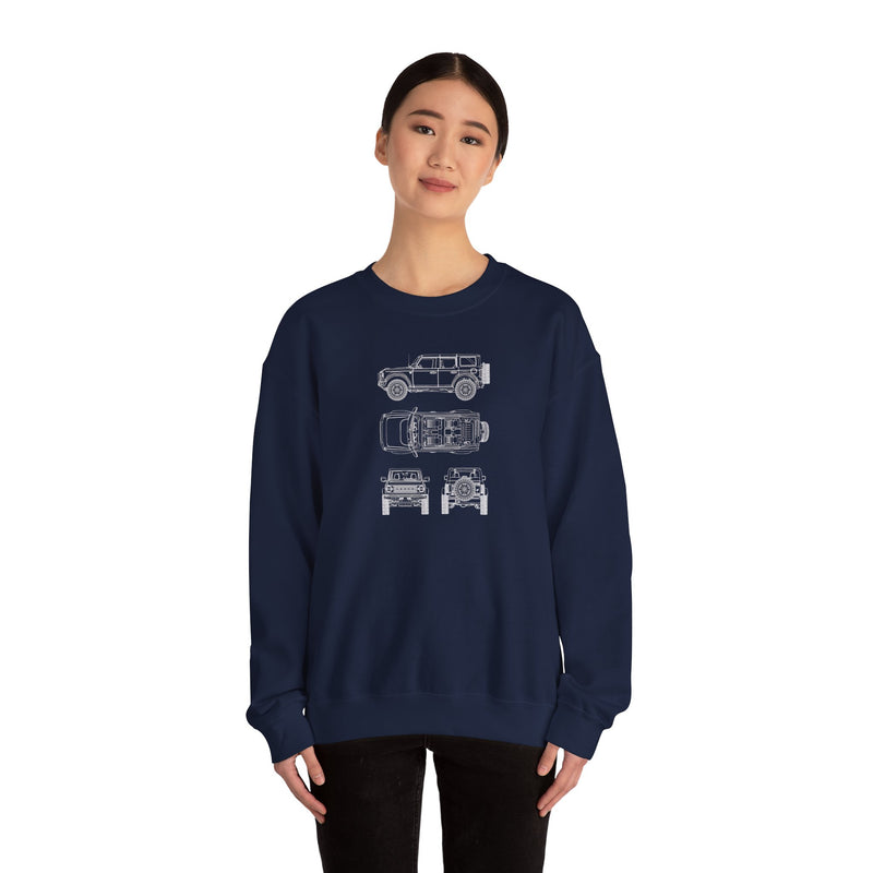 6th Gen Blueprints Sweatshirt