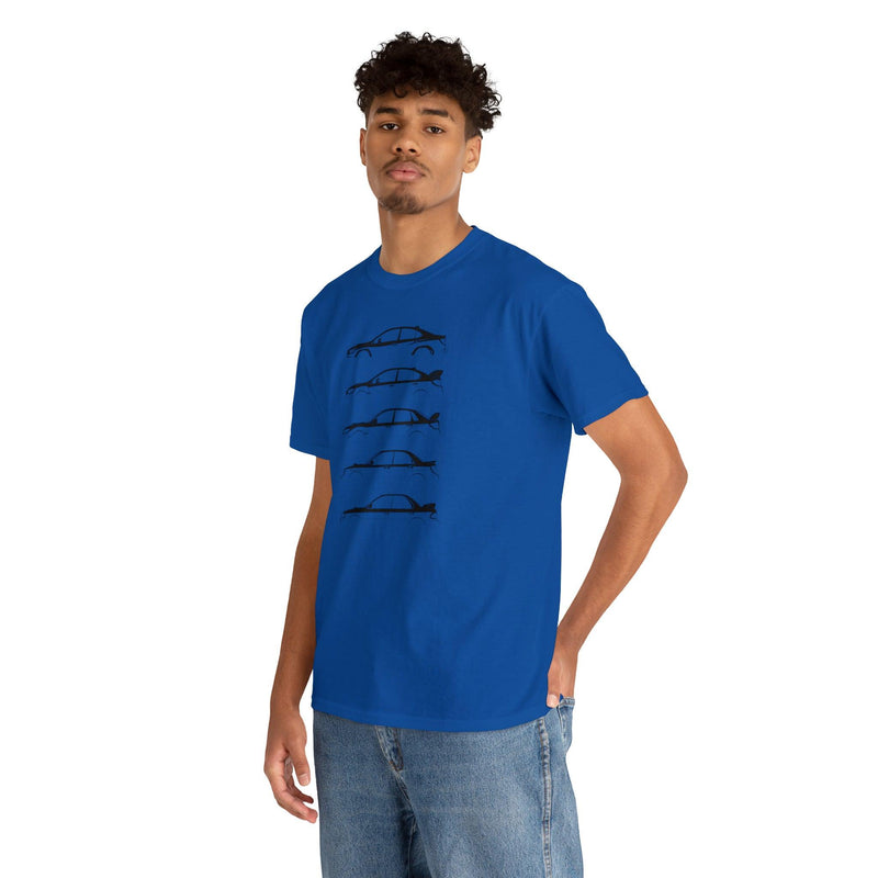 Subie Sedans Silhouette Shirt - WRX - StickerFab