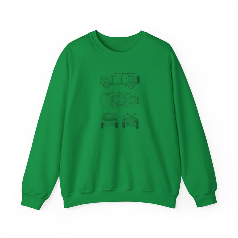 6th Gen Blueprints Sweatshirt