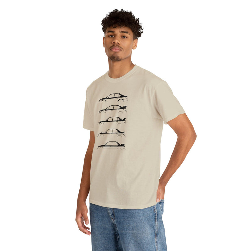 Subie Sedans Silhouette Shirt - WRX - StickerFab