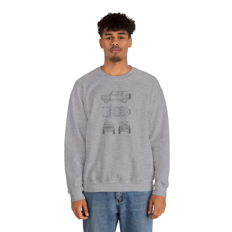 6th Gen Blueprints Sweatshirt