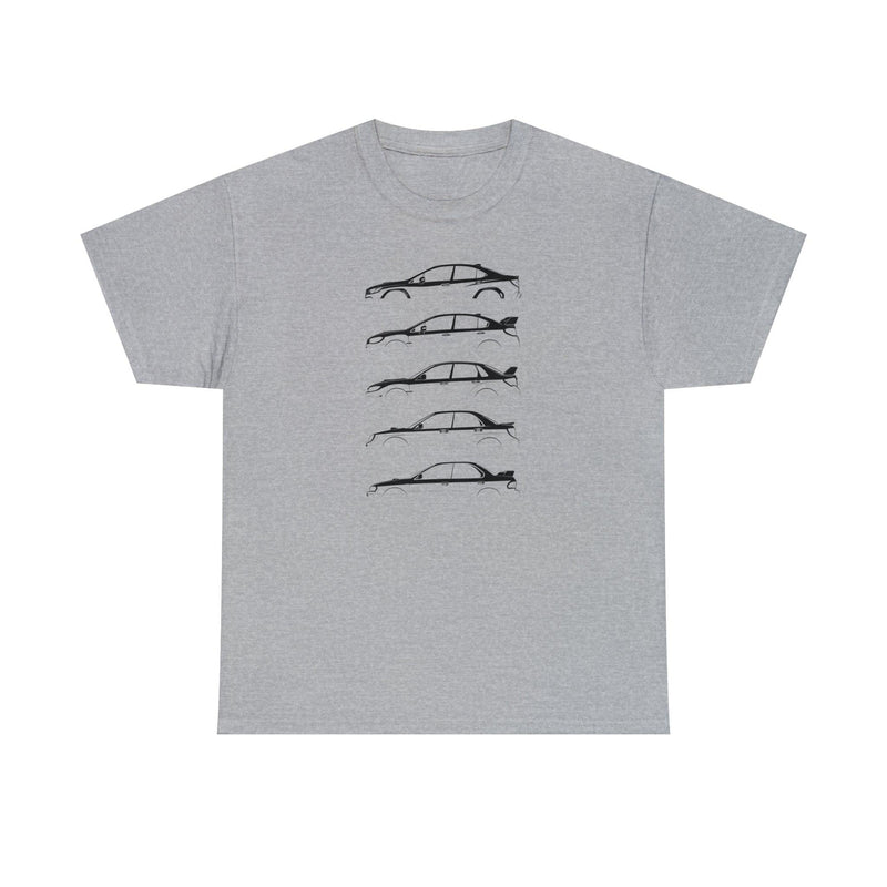 Subie Sedans Silhouette Shirt - WRX - StickerFab