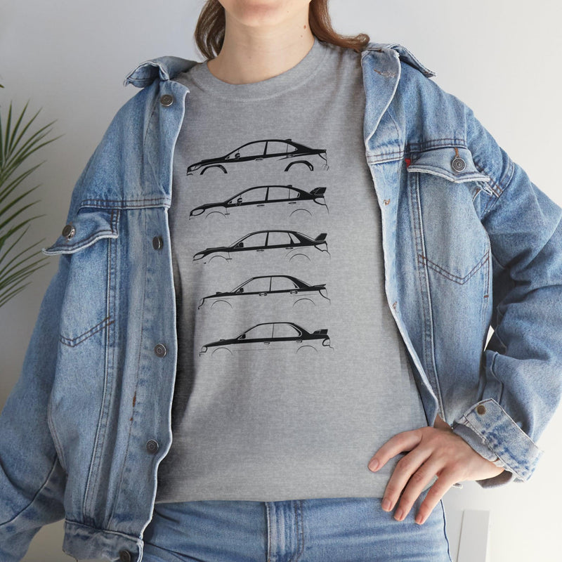 Subie Sedans Silhouette Shirt - WRX - StickerFab