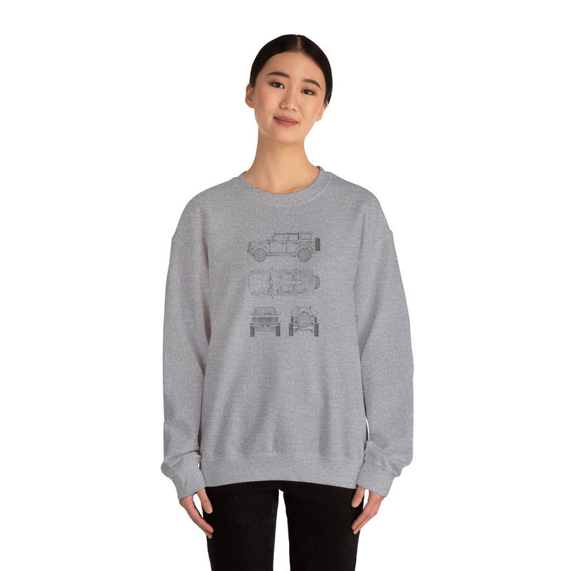 6th Gen Blueprints Sweatshirt