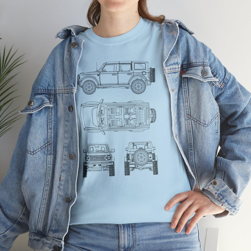 6th Gen Blueprints Shirt - StickerFab