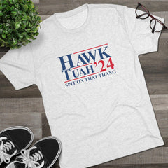 Hawk Tuah Spit on That Thang 2024 T-shirt - Premium Tri-blend - StickerFab