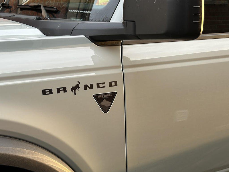 Base Fender Decal (RIP 2021-2023) - 2021-2023 Bronco Base - StickerFab