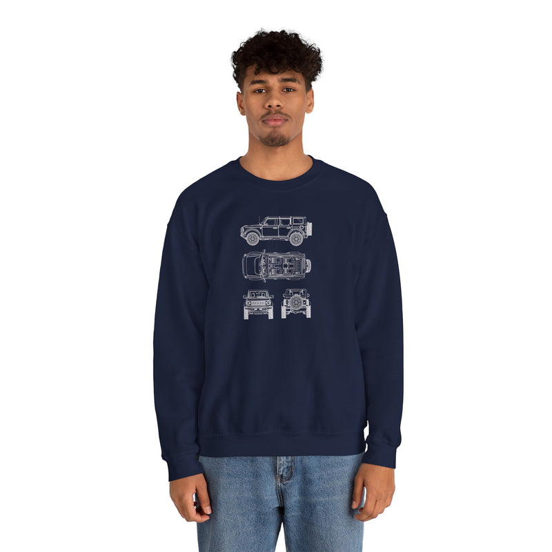 6th Gen Blueprints Sweatshirt