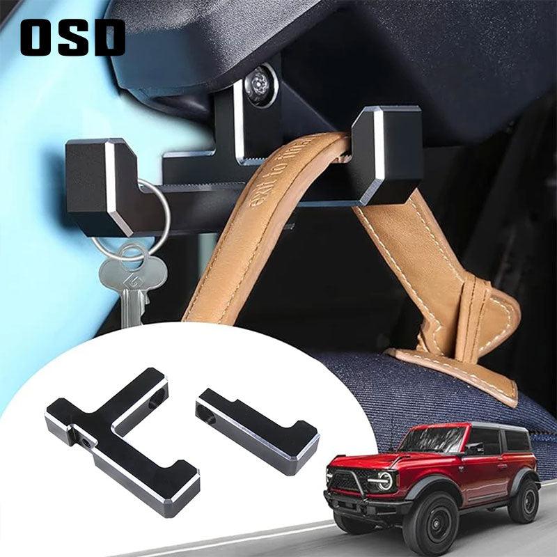 OSD Aluminum Grocery Bag Trunk Hooks - 2021+ Bronco - StickerFab