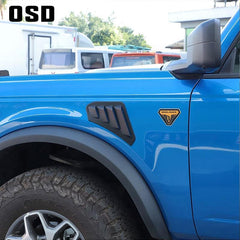 OSD Fender Vents - 2021+ Bronco (non-Raptor / Heritage / Everglades) - StickerFab