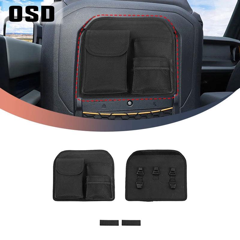 OSD Rear Seat Organizer - 2021+ Bronco (w/ Molle Seatbacks) - StickerFab