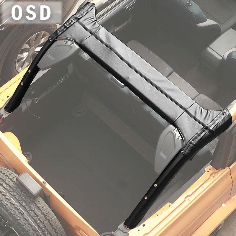 OSD Full Roll Bar Wrap (Cloth or Leather) - 2021+ Bronco 4 Door - StickerFab