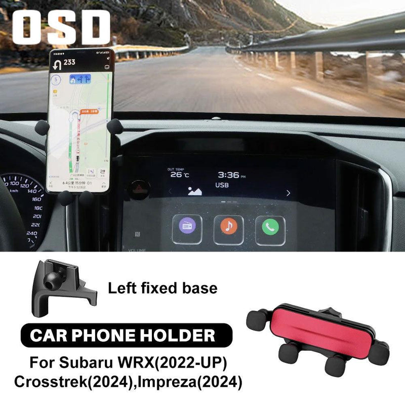 OSD Custom Phone Vent Mount fits 2022+ WRX / 2024+ Crosstrek / Impreza - StickerFab