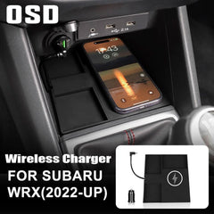 OSD Wireless Charger fits 2022+ WRX MT - StickerFab