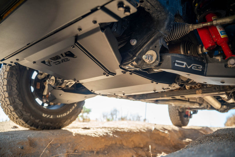 DV8 24-25 Toyota Tacoma & Land Cruiser Rear Belly Skid Plate