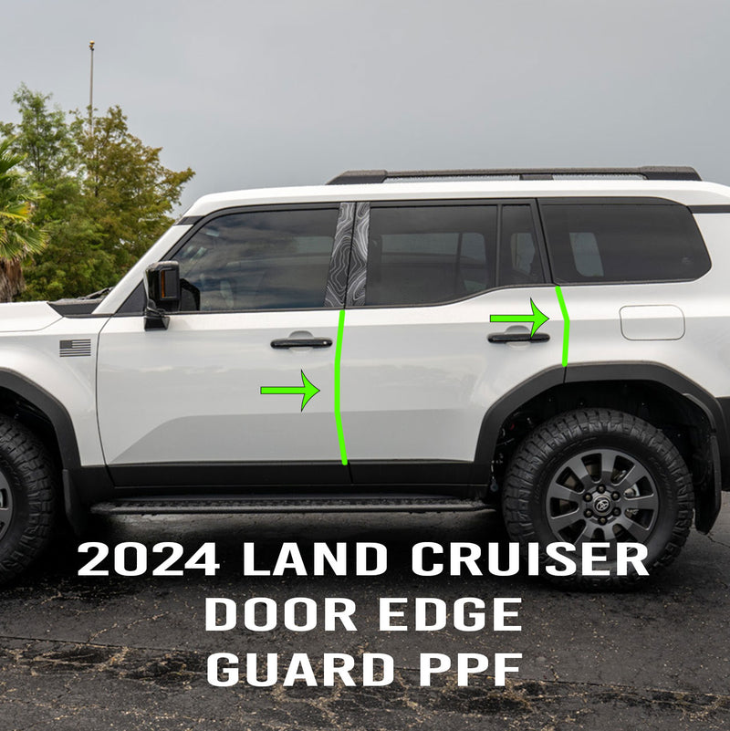 eXpert Door Edge Protection Film (Clear PPF) - 2024+ Land Cruiser