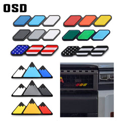 OSD Tri Color Grille Emblem - 2024+ Land Cruiser / 2016-2013 Tacoma