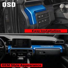 OSD Interior Dash Covers - 2024+ Tacoma - StickerFab