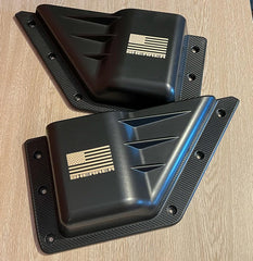 21 Offroad ABS FRONT and REAR Door Bins - 2021+ Bronco - StickerFab