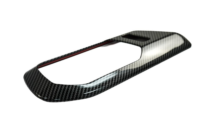 21 Offroad ABS Interior Door Handle Trim (Carbon Hydrographics) - 2021+ Bronco 4 Door - StickerFab