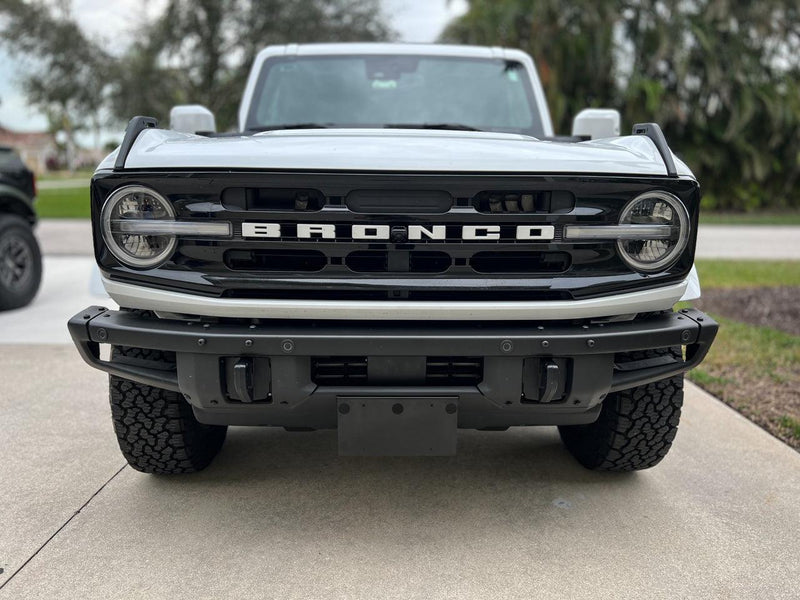 21 Offroad License Plate Relocation Mount for OEM HD Modular Bumper - 2021+ Bronco - StickerFab