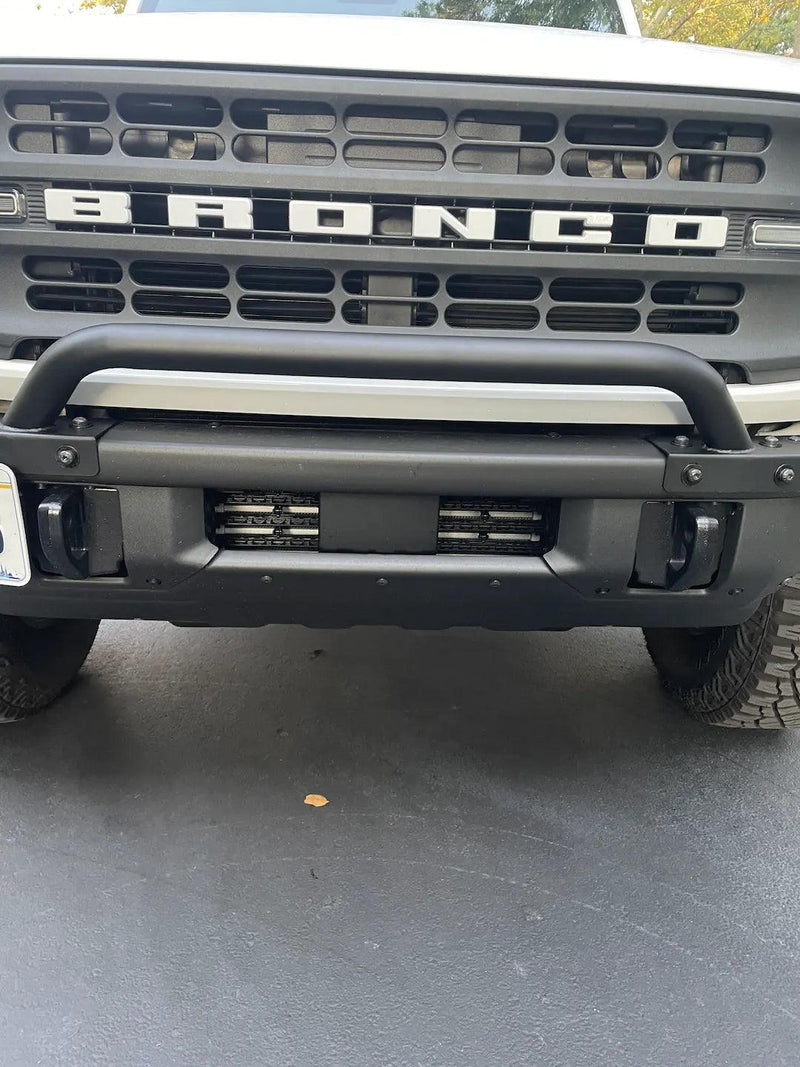 21 Offroad Mini Bull Bar - 2021+ Bronco w/ Modular HD Bumper - StickerFab