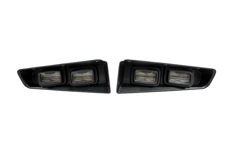 21 Offroad R Style Dual Output Fog Light Kit for HD OEM Modular Steel Bumper - 2021+ Bronco - StickerFab