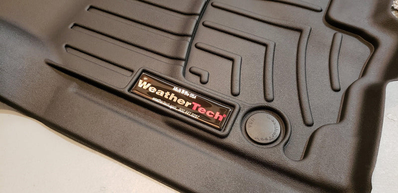 2x Domed Acura Emblem Inserts for Weathertech Floor Mats - StickerFab