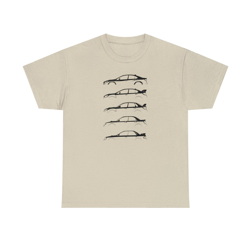 Subie Sedans Silhouette Shirt - WRX - StickerFab