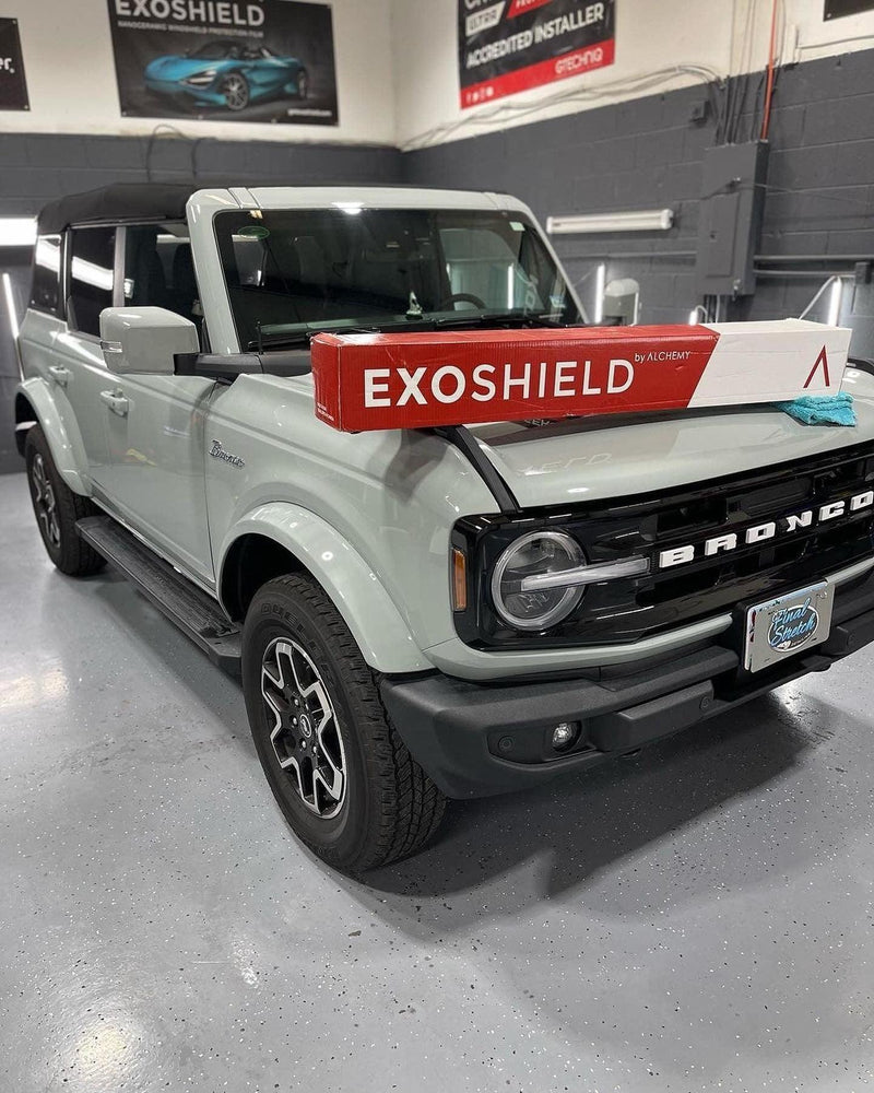 Exoshield Ultra Windshield Protection Film DIY Kit- 2021+ Bronco - StickerFab