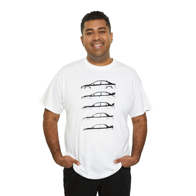 Subie Sedans Silhouette Shirt - WRX - StickerFab