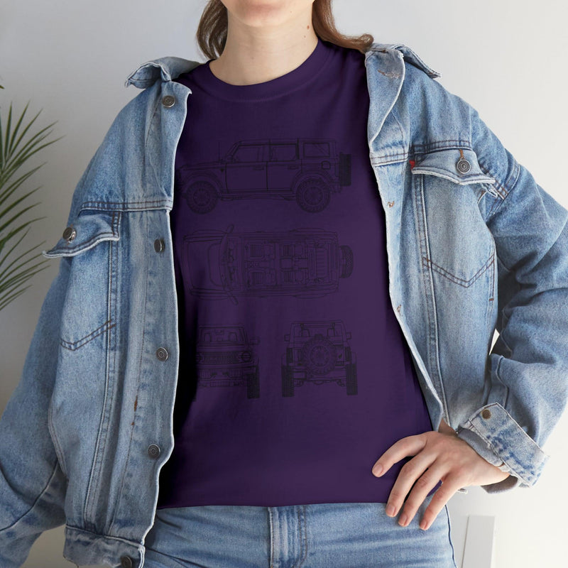 6th Gen Blueprints Shirt - StickerFab