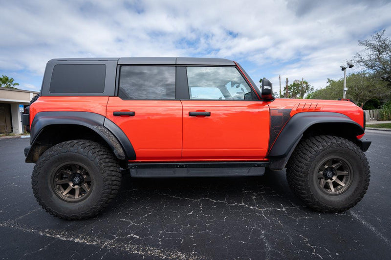 3D Carbon B Pillar Protection Kit - 2021+ Bronco 4 Door - StickerFab