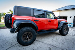 3D Carbon B Pillar Protection Kit - 2021+ Bronco 4 Door - StickerFab