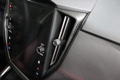 3D Carbon Center AC Vent Outer Trim Overlays - 2022+ WRX - StickerFab