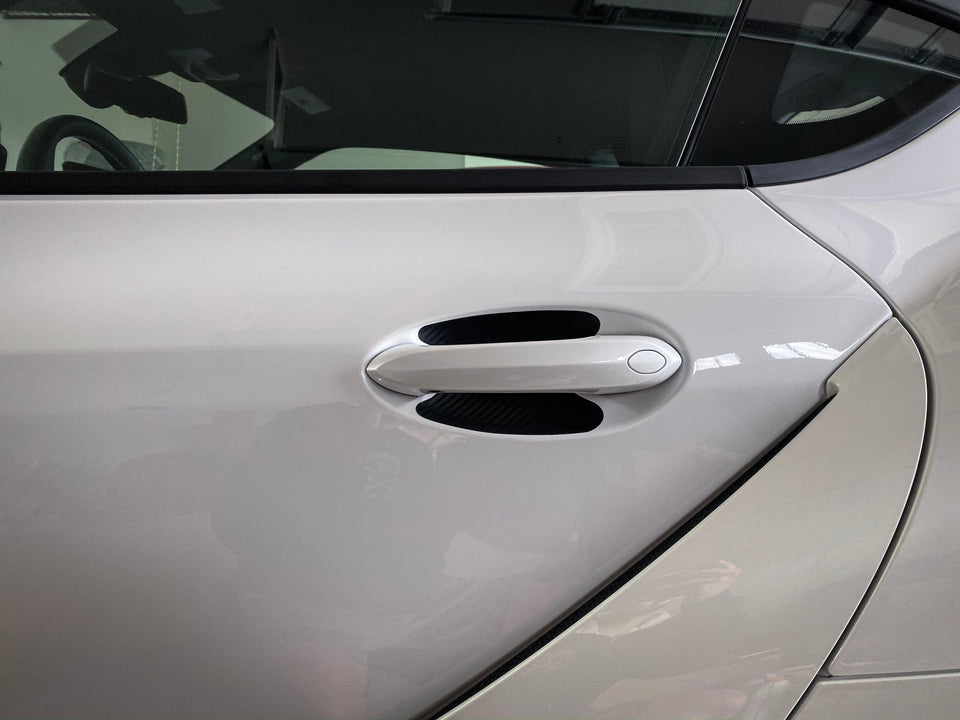 3D Carbon Door Cup Protectors - 2020+ Supra - StickerFab