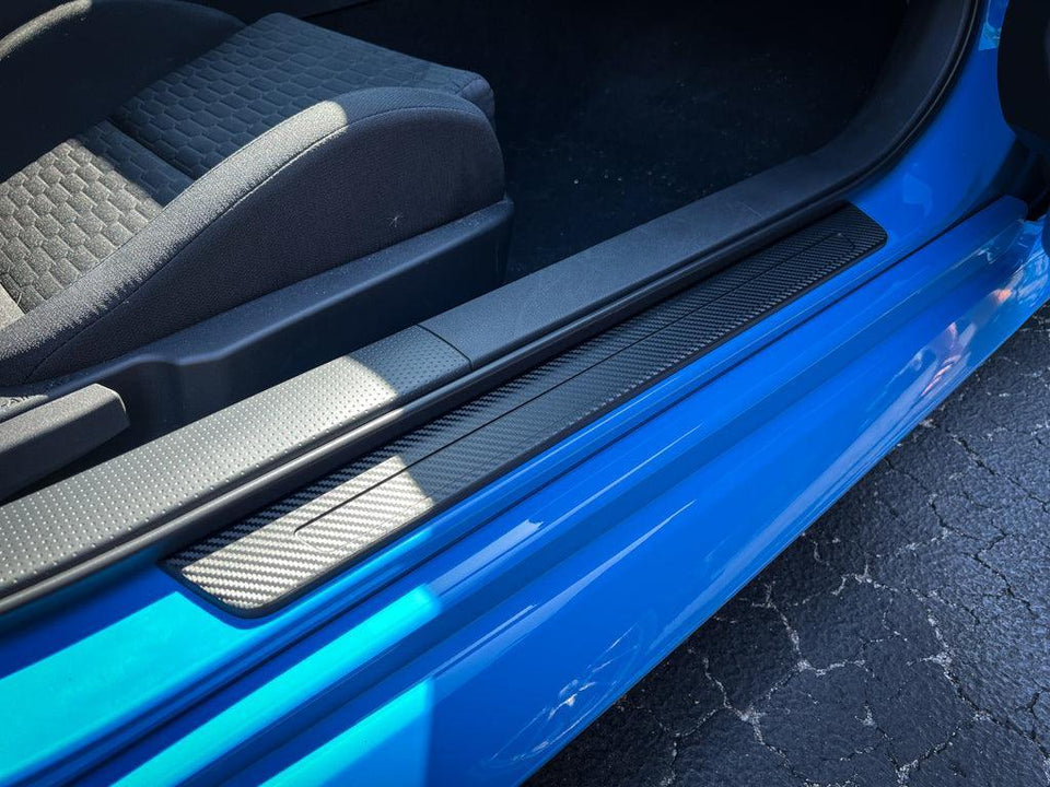3D Carbon Door Sill Overlay Part 1 (Lower) - 2022+ BRZ / GR86 - StickerFab