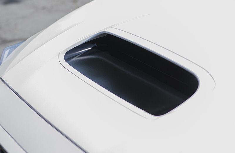 3D Carbon Hood Scoop Overlay fits 2008-2014 WRX / STI - StickerFab