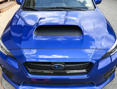 3D Carbon Hood Scoop Overlay for 2015-2021 Subaru WRX / STI - StickerFab