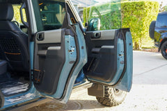 3D Carbon Inner Door Protectors (Behind Handles) - 2021+ Bronco - StickerFab