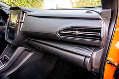 3D Carbon Interior Dash Trim Overlays - 2022+ Subaru WRX - StickerFab