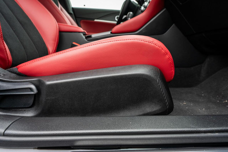3D Carbon Seat Trim Scuff Guard - 2023+ Integra - StickerFab