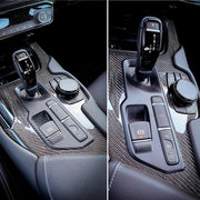 3D Carbon Shifter Trim Panel Overlay - 2020+ Supra - StickerFab