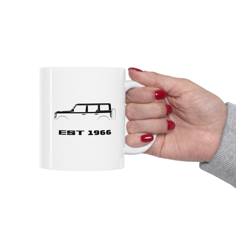 4 Door Est 1966 Ceramic Mug 11oz - StickerFab