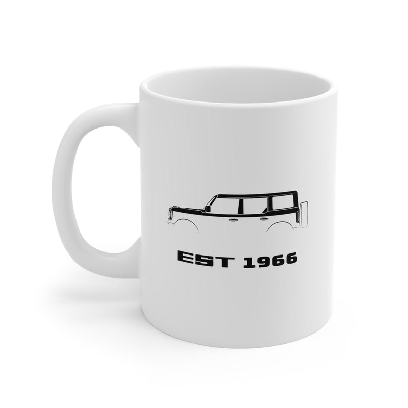 4 Door Est 1966 Ceramic Mug 11oz - StickerFab