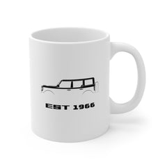 4 Door Est 1966 Ceramic Mug 11oz - StickerFab