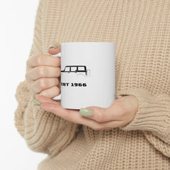 4 Door Est 1966 Ceramic Mug 11oz - StickerFab